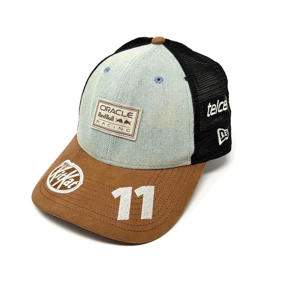 New Era Red Bull Racing Sergio Perez 11 Austin GP 2024 9FORTY Trucker F1 Hat